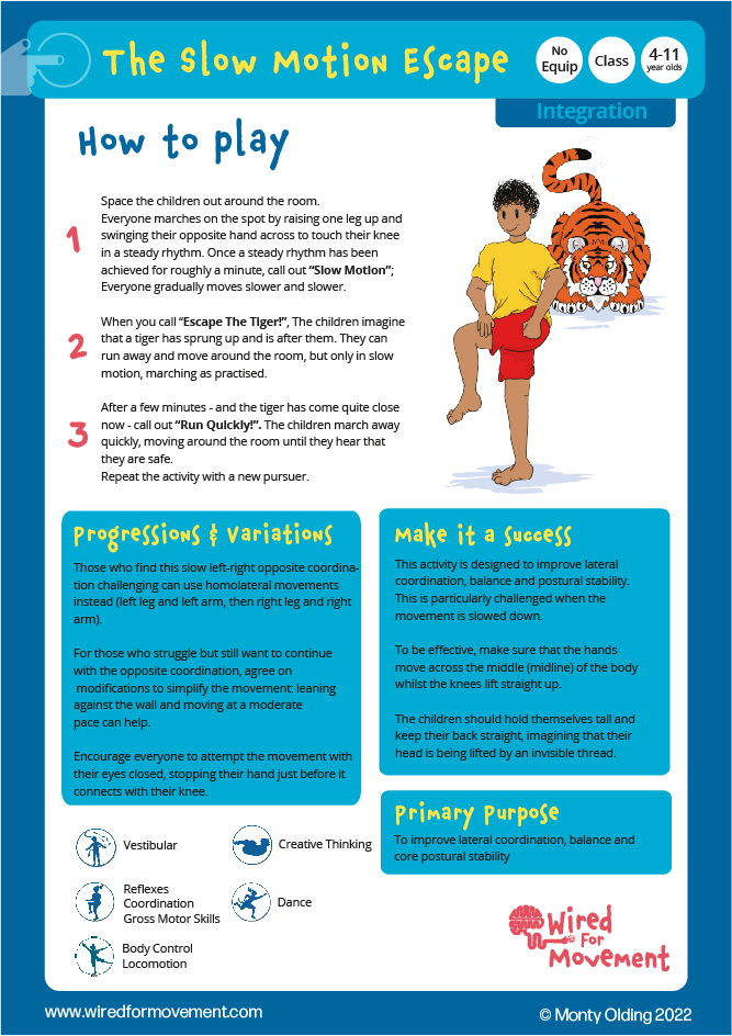 The Slow Motion Escape