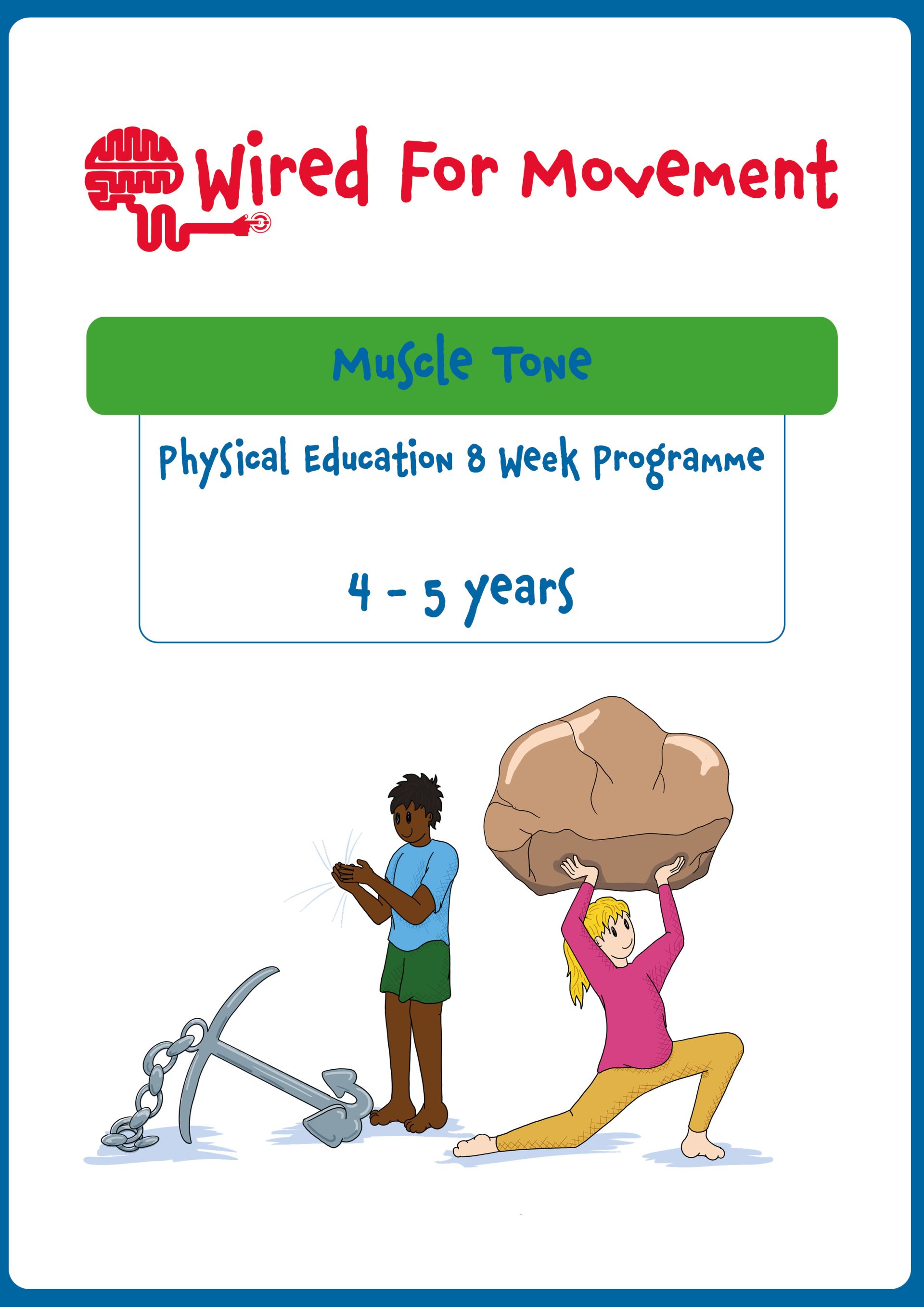 Muscle Tone PE Lesson Plan 4-5 years